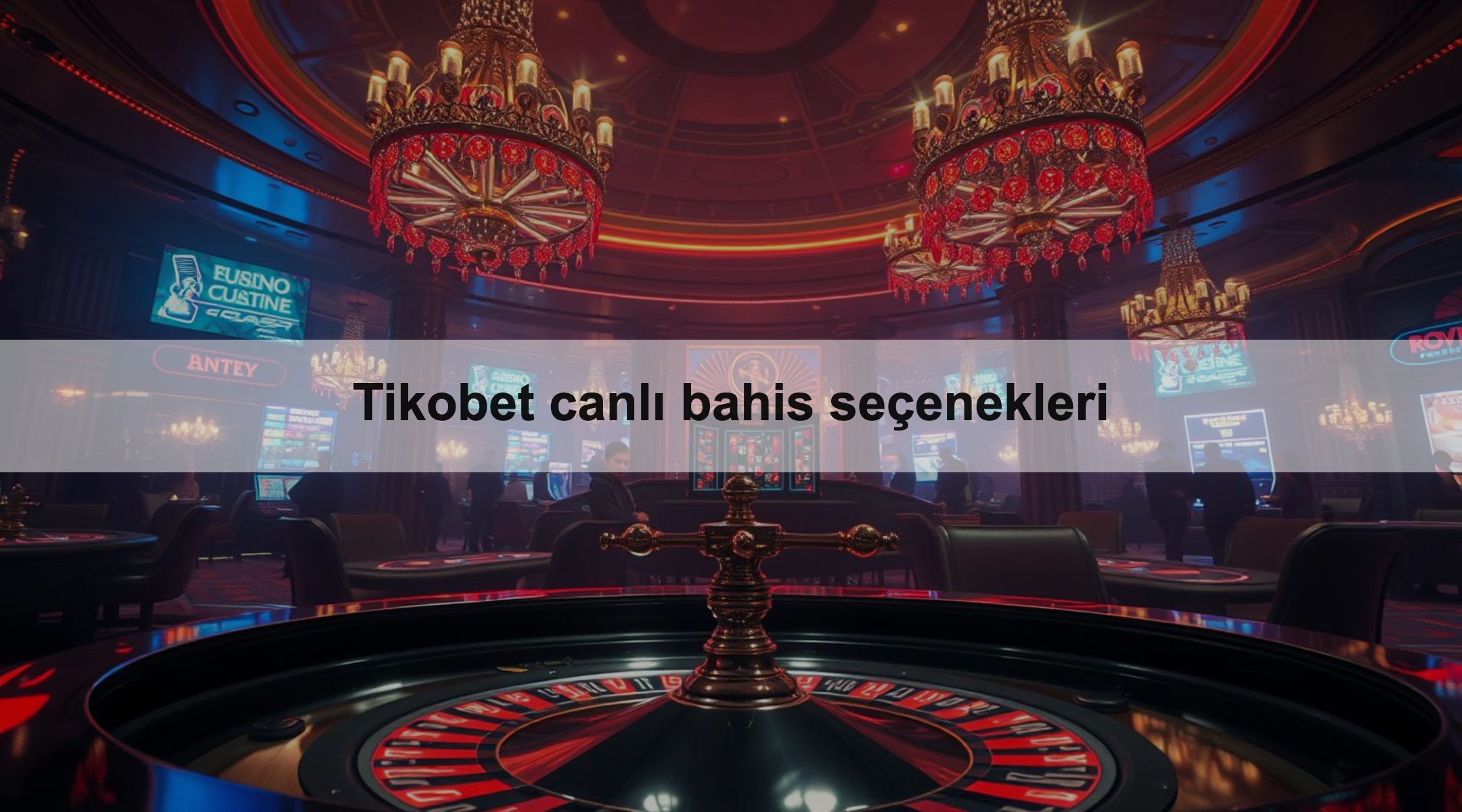 Tikobet canlı bahis seçenekleri